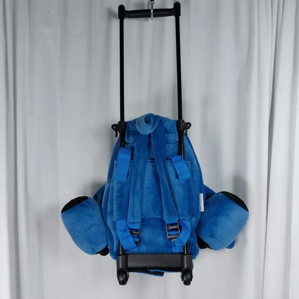 Boeing Airplane Kids Childs Rolling Carrying Case‎ Backpack Retractable Handle